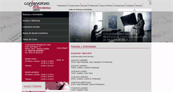 Desktop Screenshot of conservatorioleioa.com
