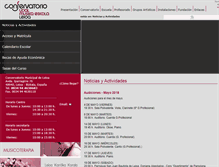 Tablet Screenshot of conservatorioleioa.com